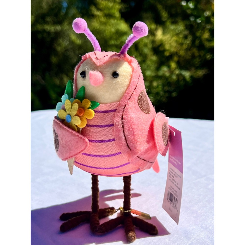 Target Spritz Easter Bird Lady Ladybug Costume Pink Felt Collectible 2024 NWT